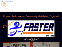 Tablet Screenshot of performfaster.com
